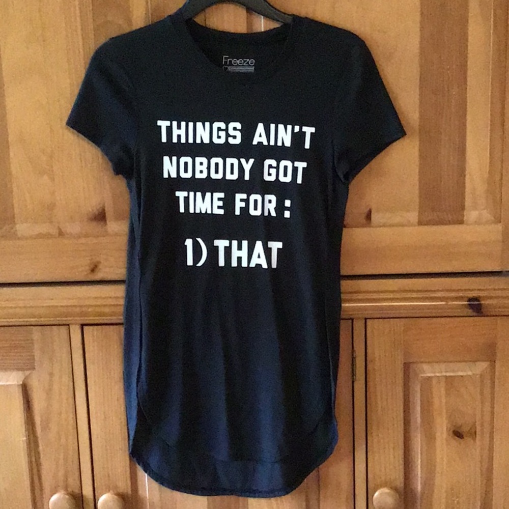 FREEZE “Things ain’t nobody got time for: 1) THAT